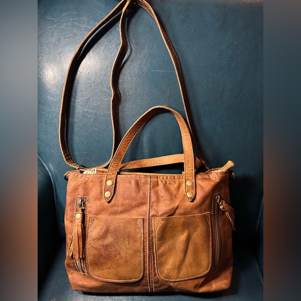 Myra bag leather satchel